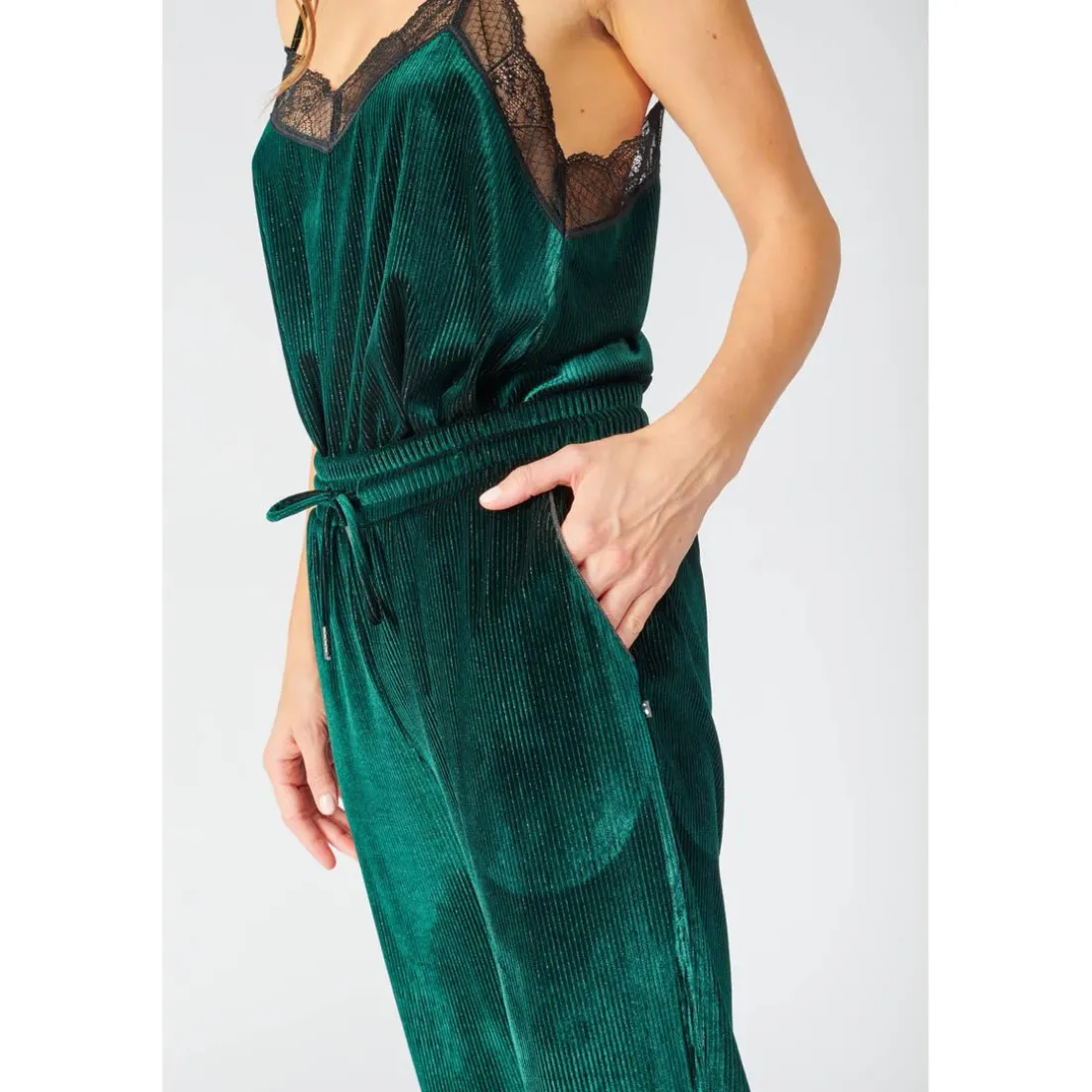 Pantalon carotte AHTON vert