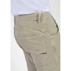 Pantalon carotte ALBE kaki Will