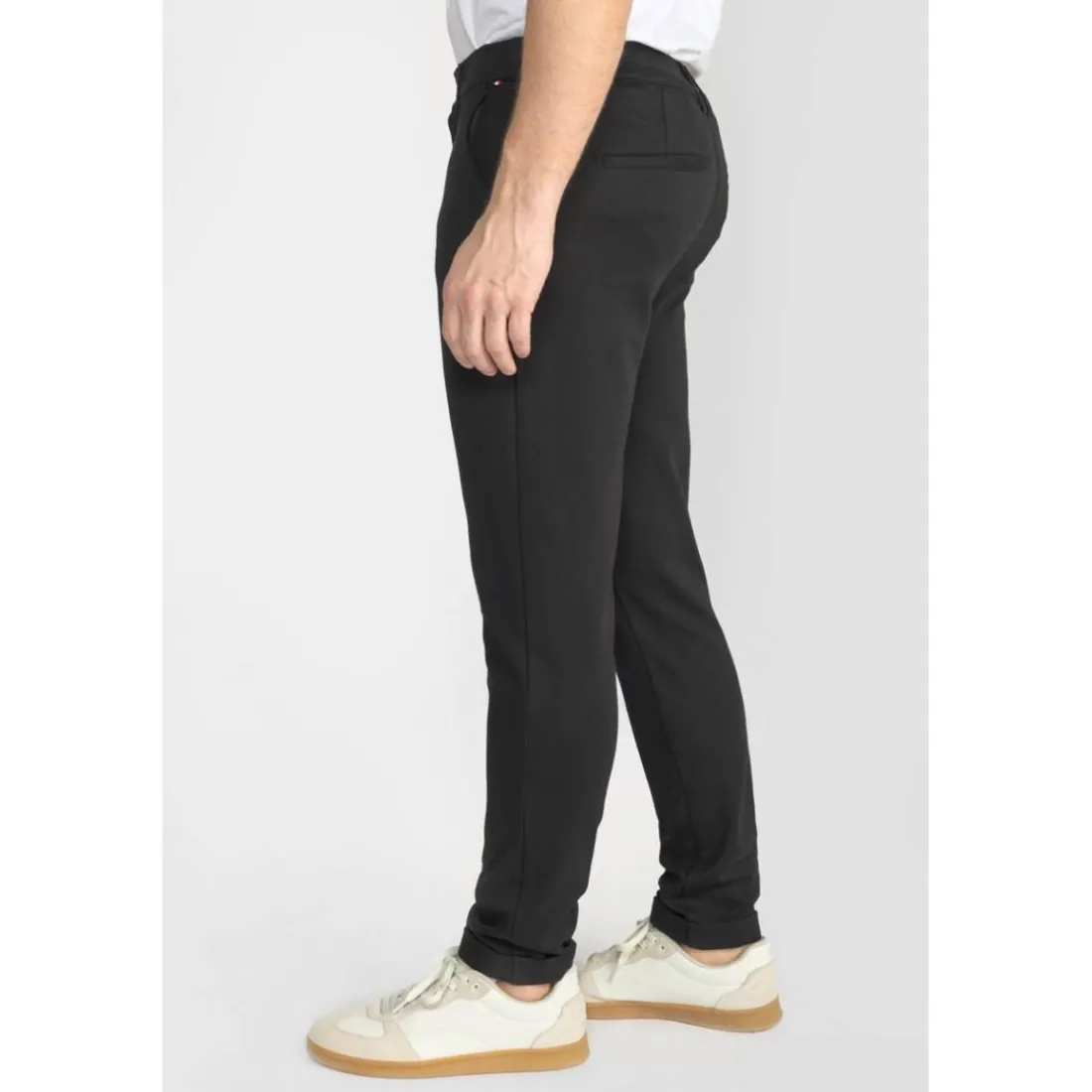 Pantalon carotte DEDAL noir Eloy en viscose