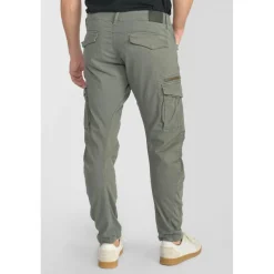 Pantalon carotte KUROO gris Moe en coton