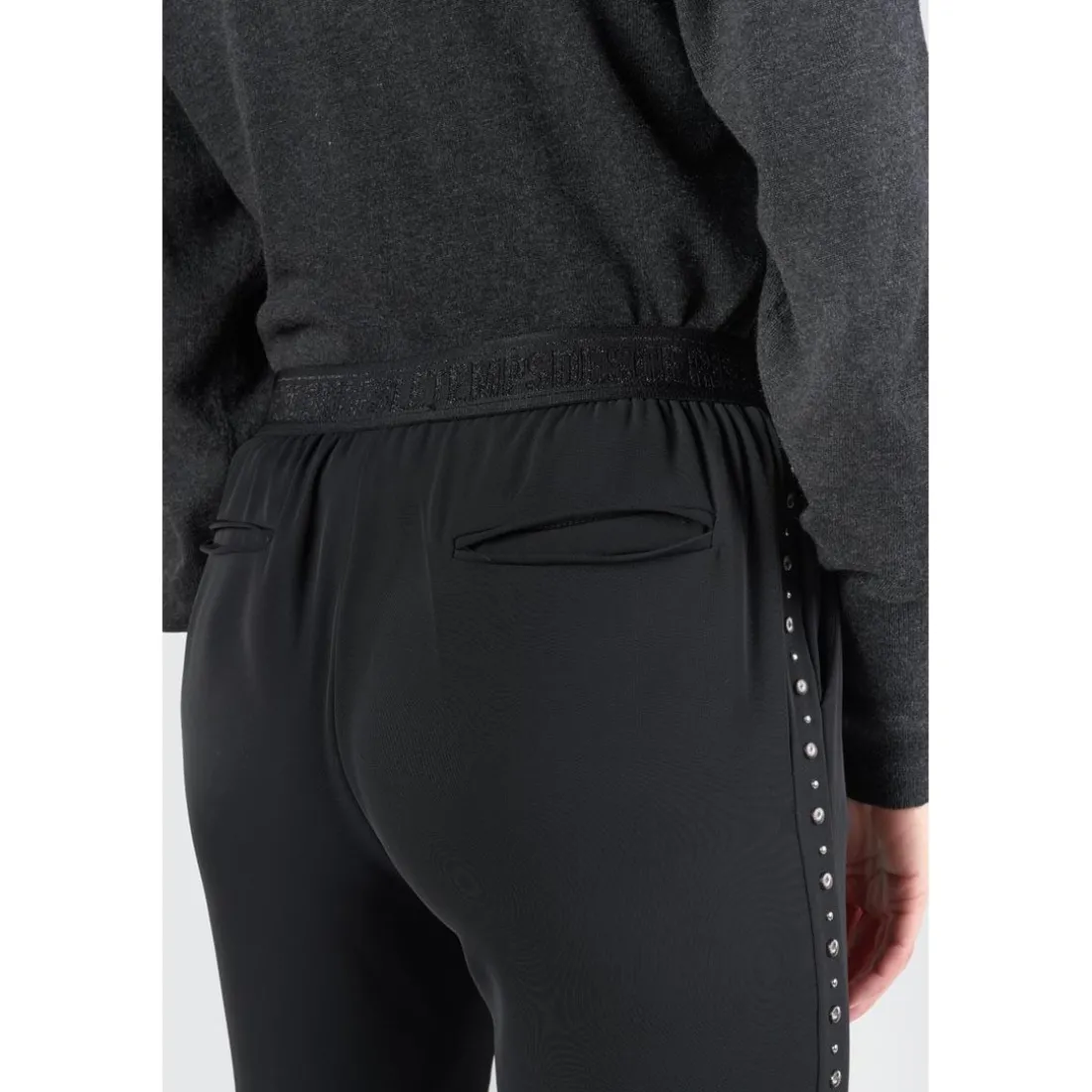 Pantalon carotte ZENA noir