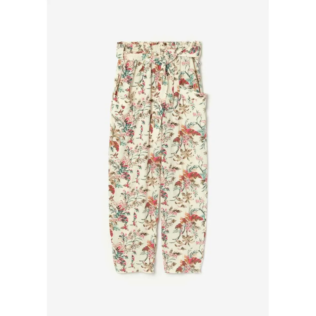 Pantalon carotteERIDA blanc