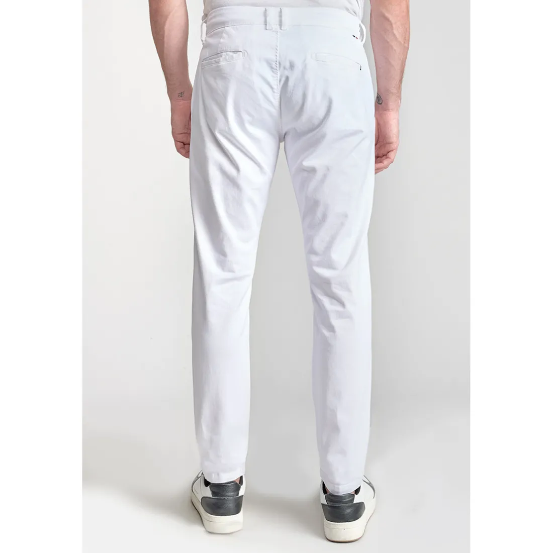 Pantalon chino CESAR blanc