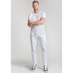 Pantalon chino CESAR blanc