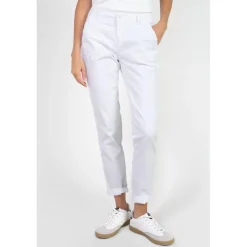 Pantalon chino DYLI 7 blanc Louise