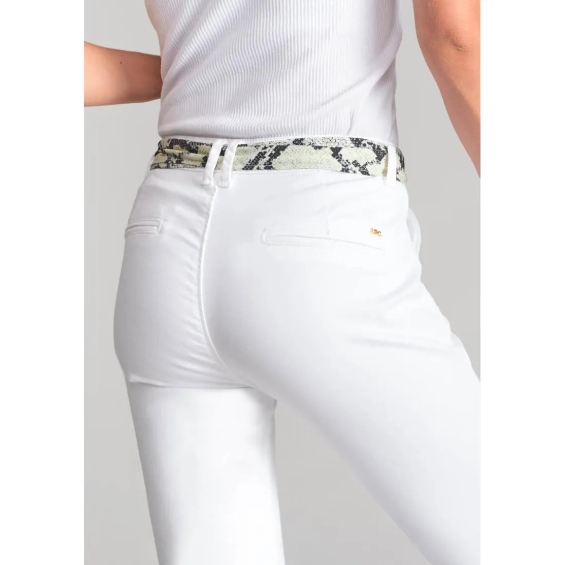 Pantalon chino DYLI 5 blanc