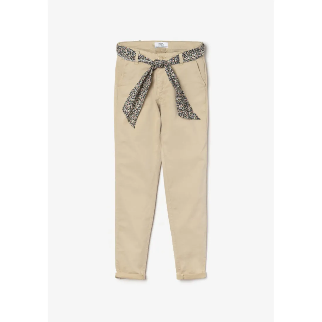 Pantalon chino DYLI blanc Iris