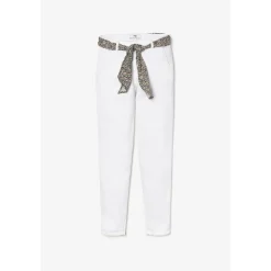 Pantalon chino DYLI blanc Ruby