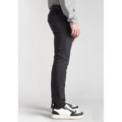 Pantalon chino Jogg Kurt anthracite gris en coton