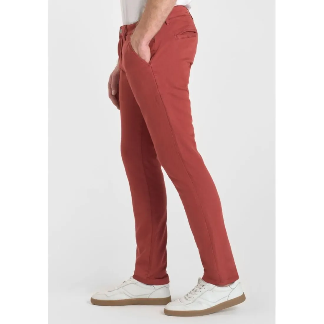 Pantalon chino JOGG rouge Hoyt