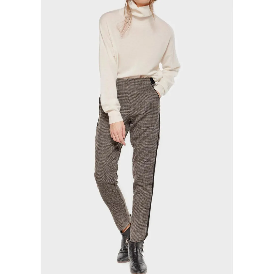 Pantalon chino NAGA marron