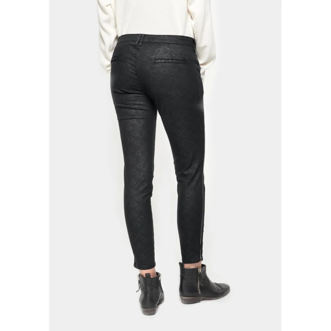 Pantalon chino ROMMY gris