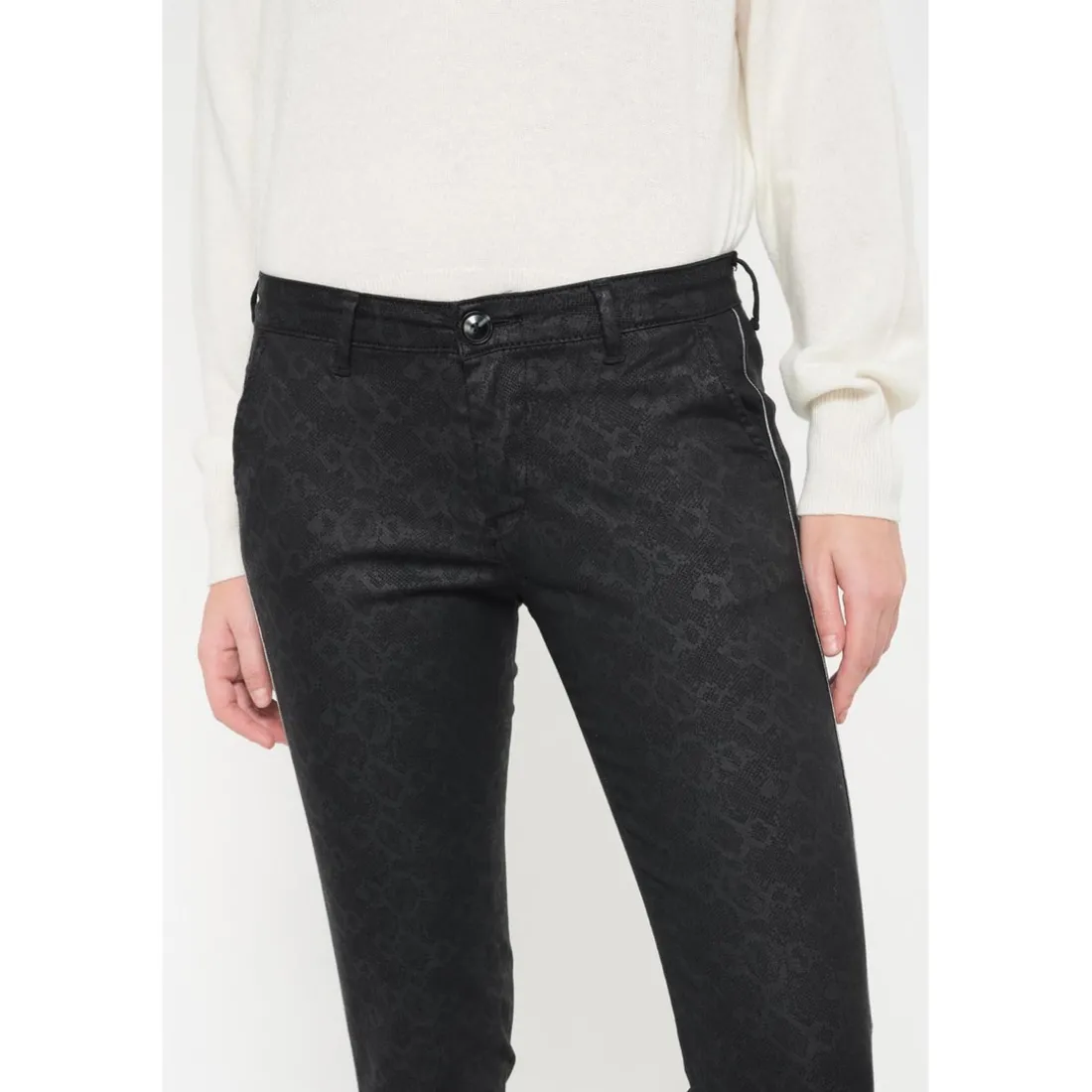 Pantalon chino ROMMY gris