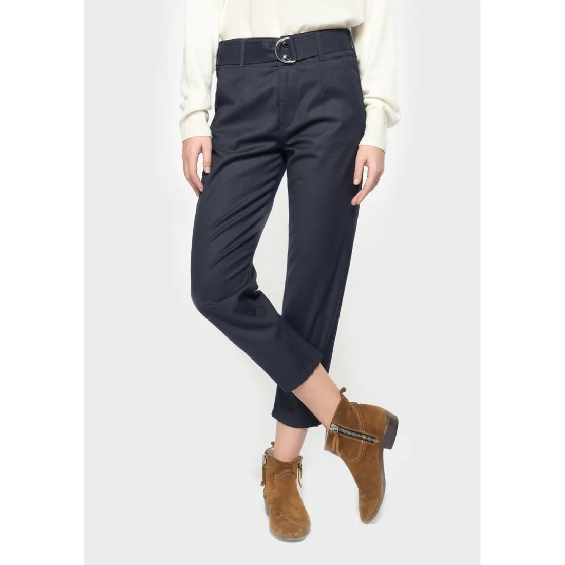 Pantalon chino SERENALU bleu