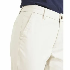 Pantalon chino skinny beige en coton