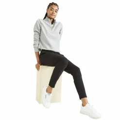 Pantalon chino skinny noir en coton