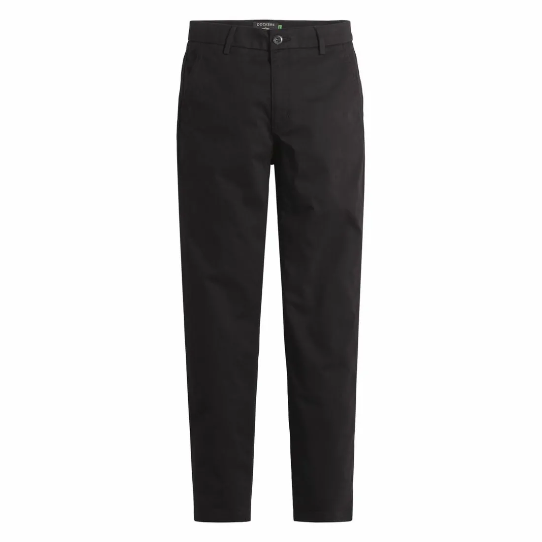 Pantalon chino skinny noir en coton