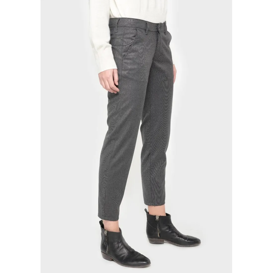 Pantalon chino VITTORIA gris