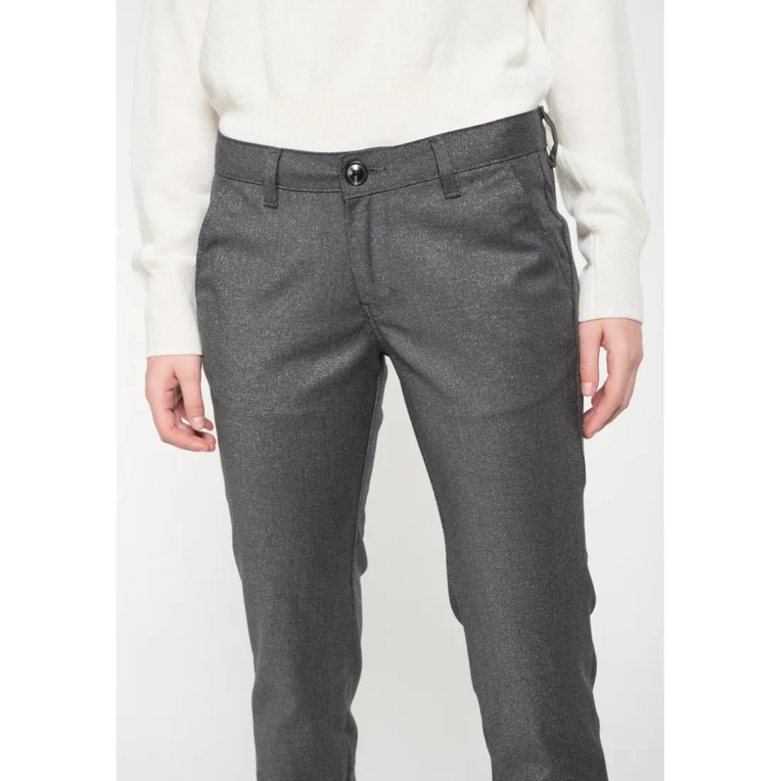 Pantalon chino VITTORIA gris