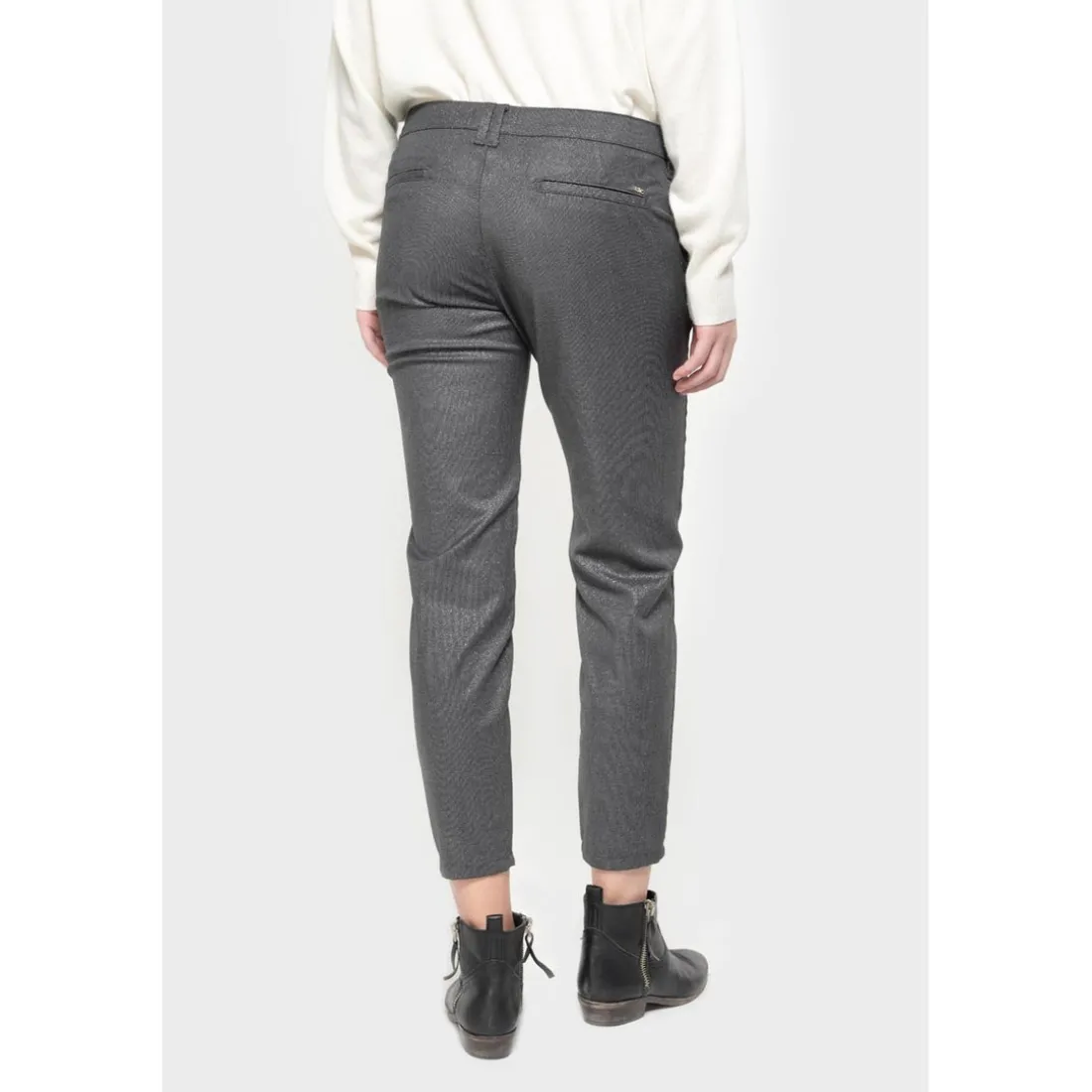 Pantalon chino VITTORIA gris