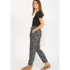 Pantalon droit AAREN noir Maëlys