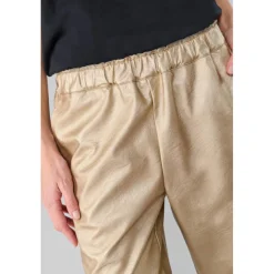 Pantalon droit ANDREE marron Ria