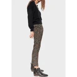 Pantalon droit DORINE noir