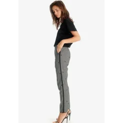 Pantalon droit ELEA noir