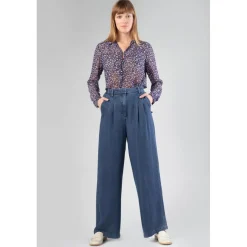 Pantalon droit JANE blanc
