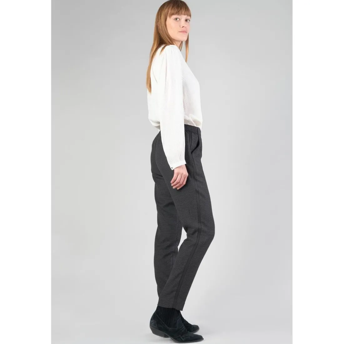 Pantalon droit LAYKEN gris