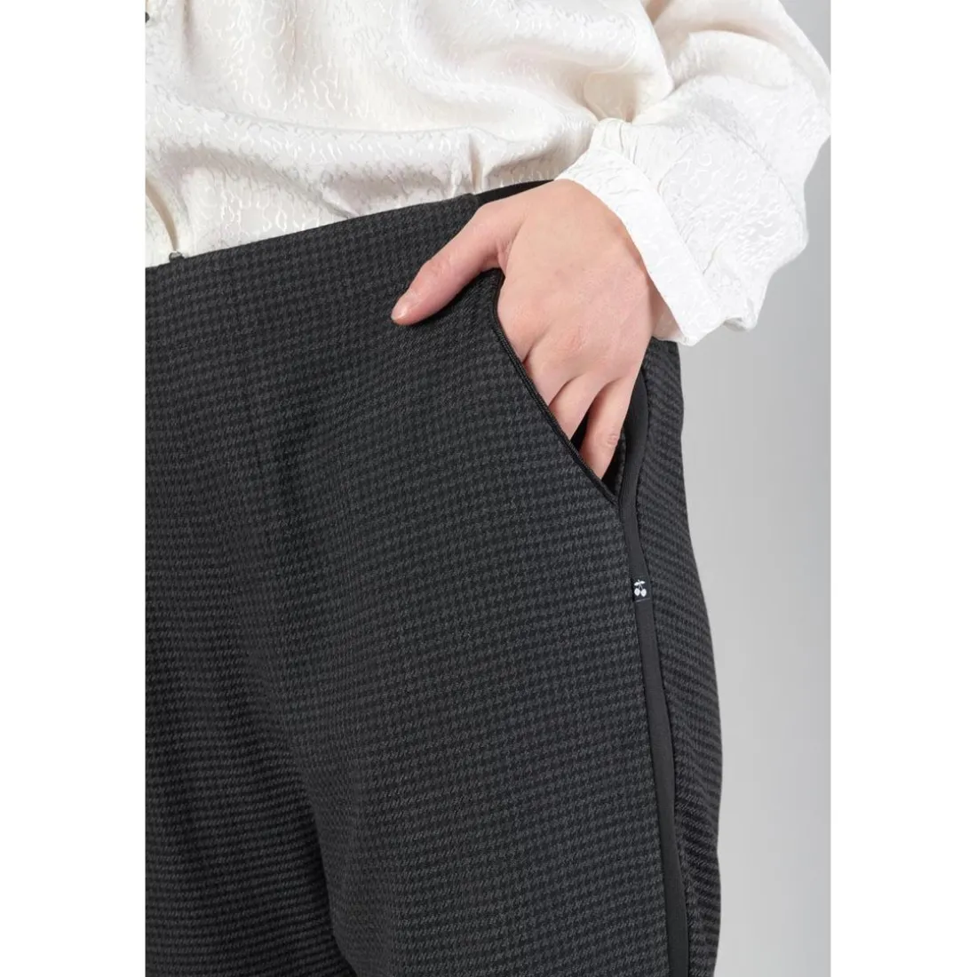 Pantalon droit LAYKEN gris