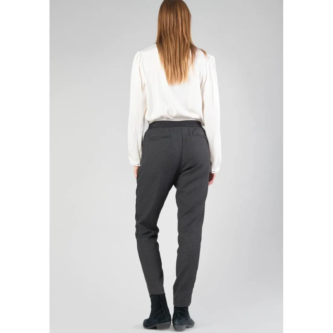 Pantalon droit LAYKEN gris