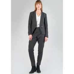 Pantalon droit LAYKEN gris