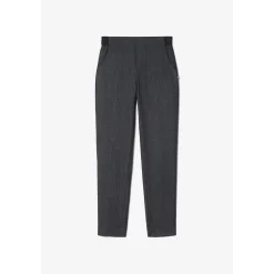Pantalon droit LAYKEN gris