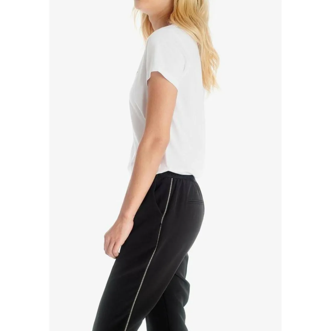 Pantalon droit NADINE noir