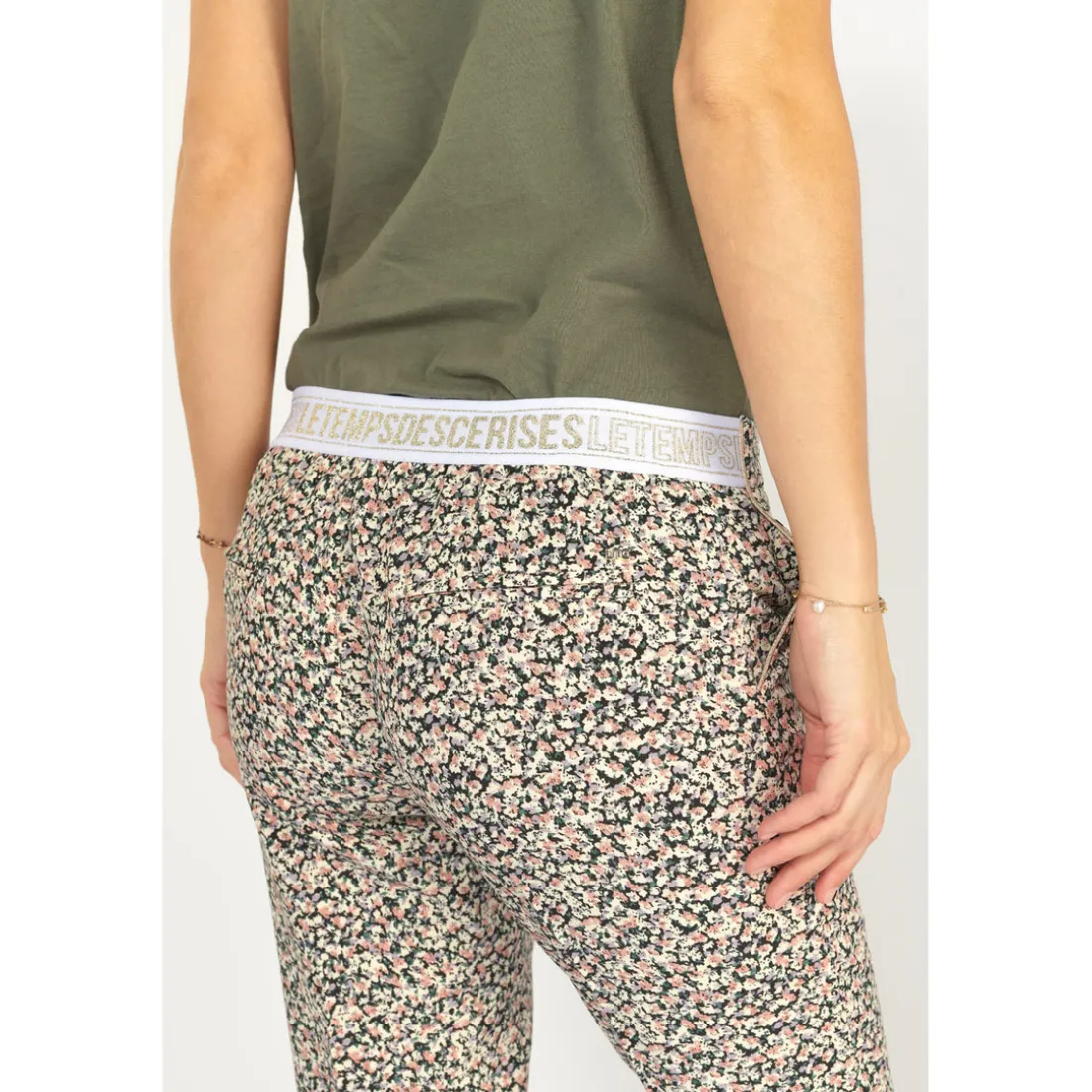 Pantalon droit RANCHY marron