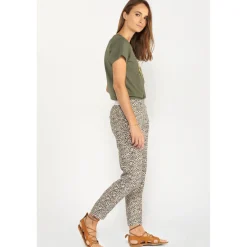 Pantalon droit RANCHY marron