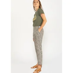 Pantalon droit RANCHY marron