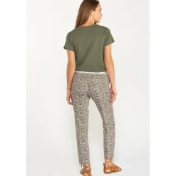 Pantalon droit RANCHY marron