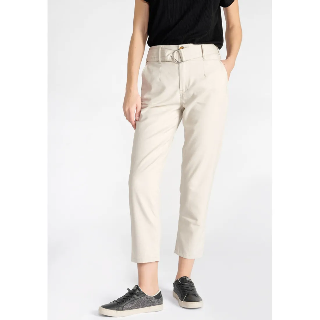 Pantalon droit SERENALU blanc