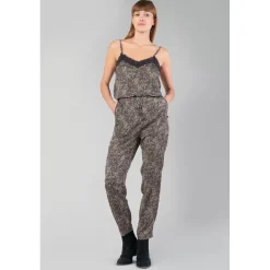 Pantalon droit TAGE noir