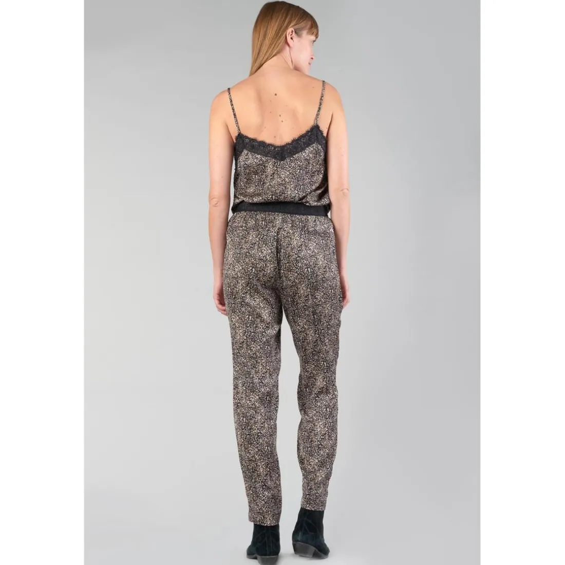 Pantalon droit TAGE noir