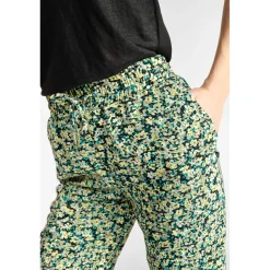 Pantalon droit TANI vert