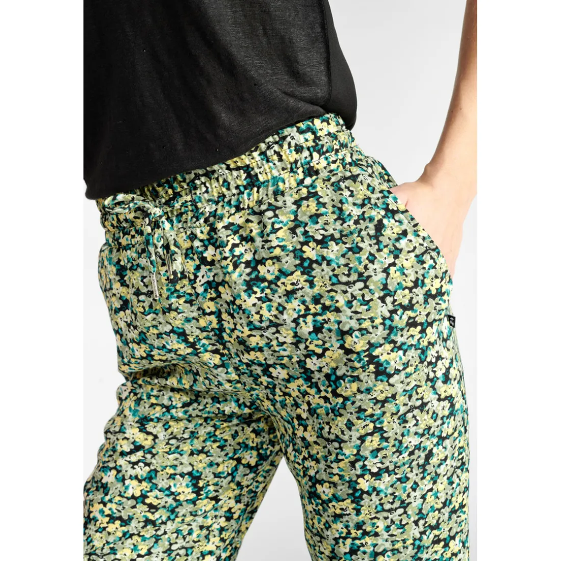 Pantalon droit TANI vert