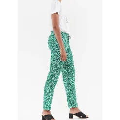 Pantalon droit TULIPA bleu