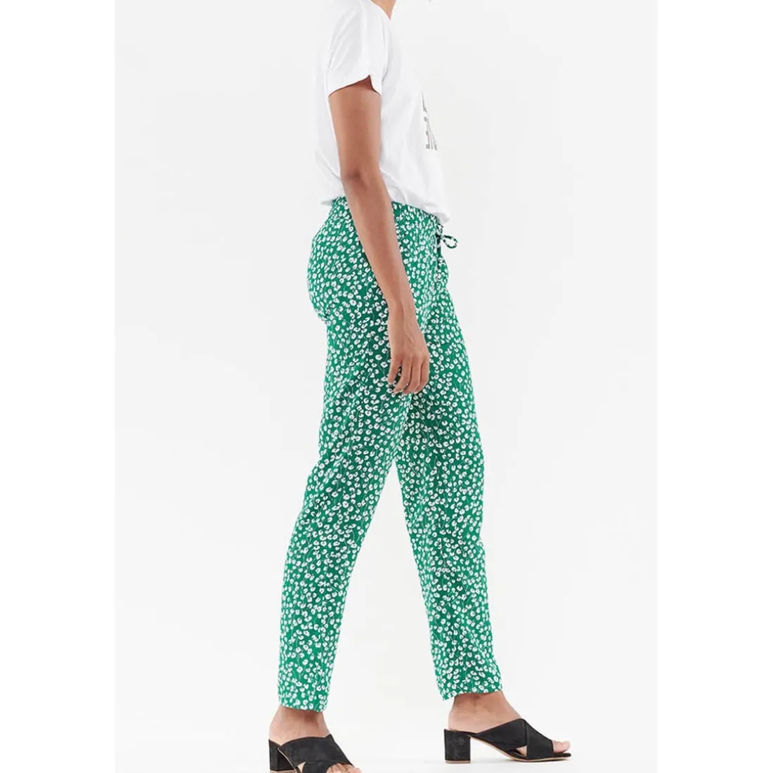 Pantalon droit TULIPA bleu