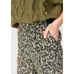 Pantalon droit WAY vert