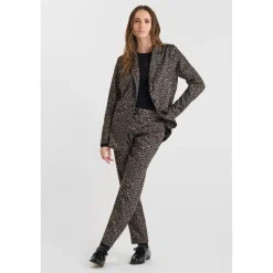 Pantalon droite LEOPA marron Lane