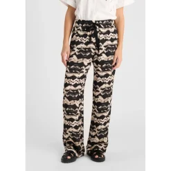 Pantalon droite LOMY noir Mina