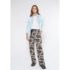 Pantalon droite LOMY noir Mina